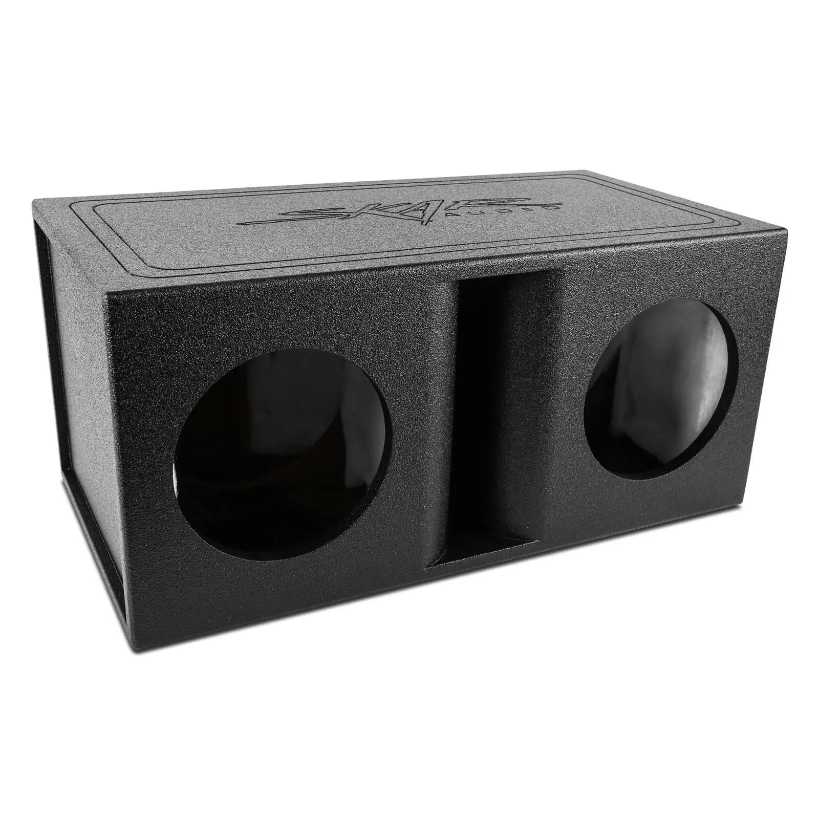 Featured Product Photo for Dual 8" Armor Coated Ported Subwoofer Enclosure