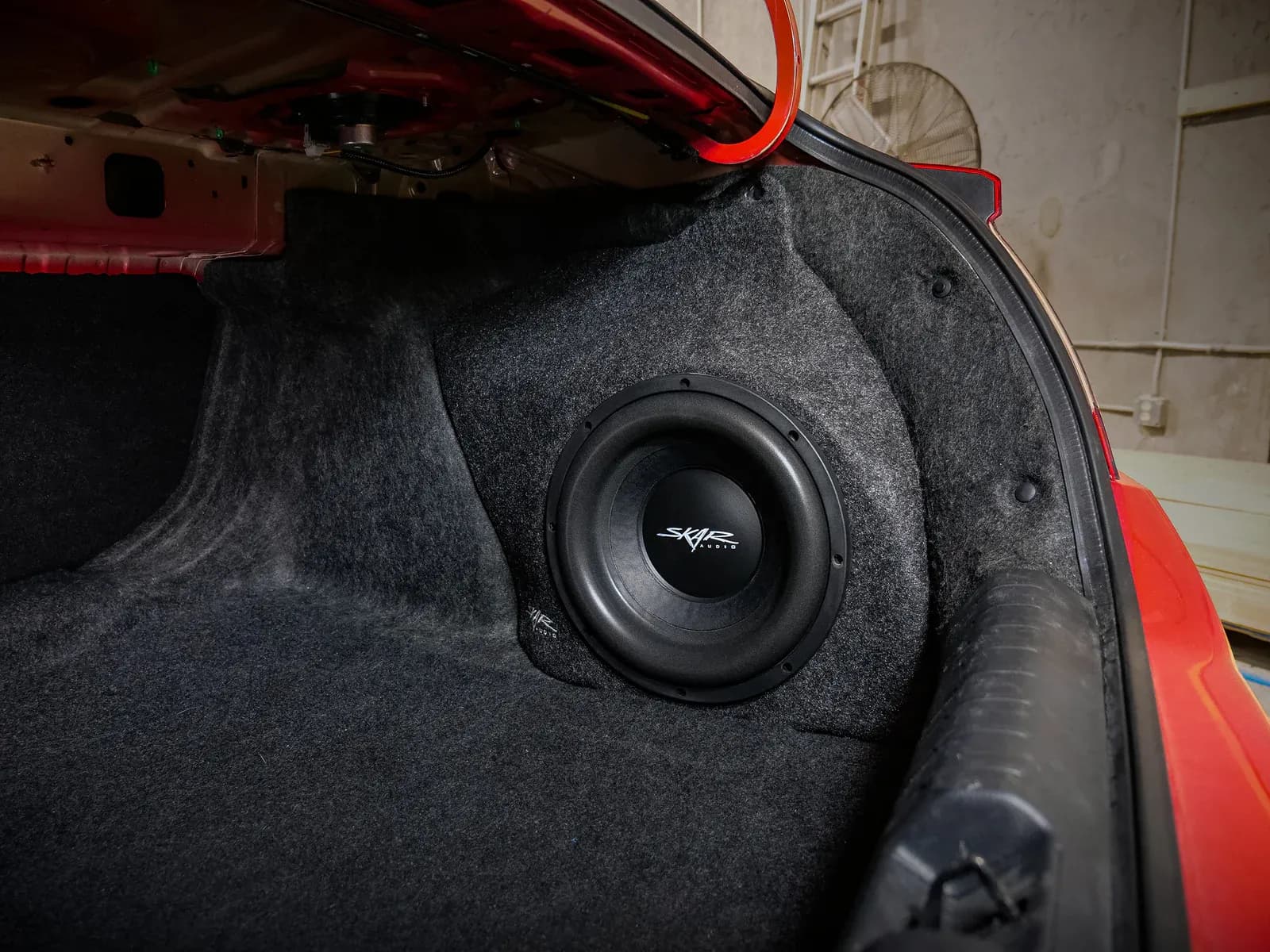 Skar Audio VS-1X10HONCIV-2016-2021-SDN enclosure installation example — view 4