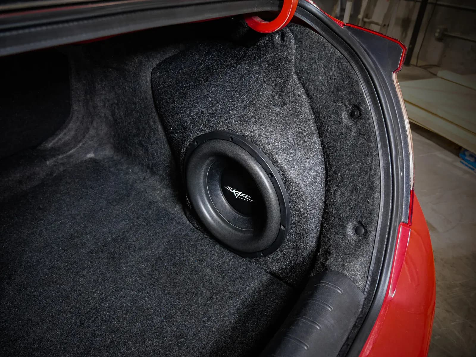 Skar Audio VS-1X12HONCIV-2016-2021-SDN enclosure installation example — view 2