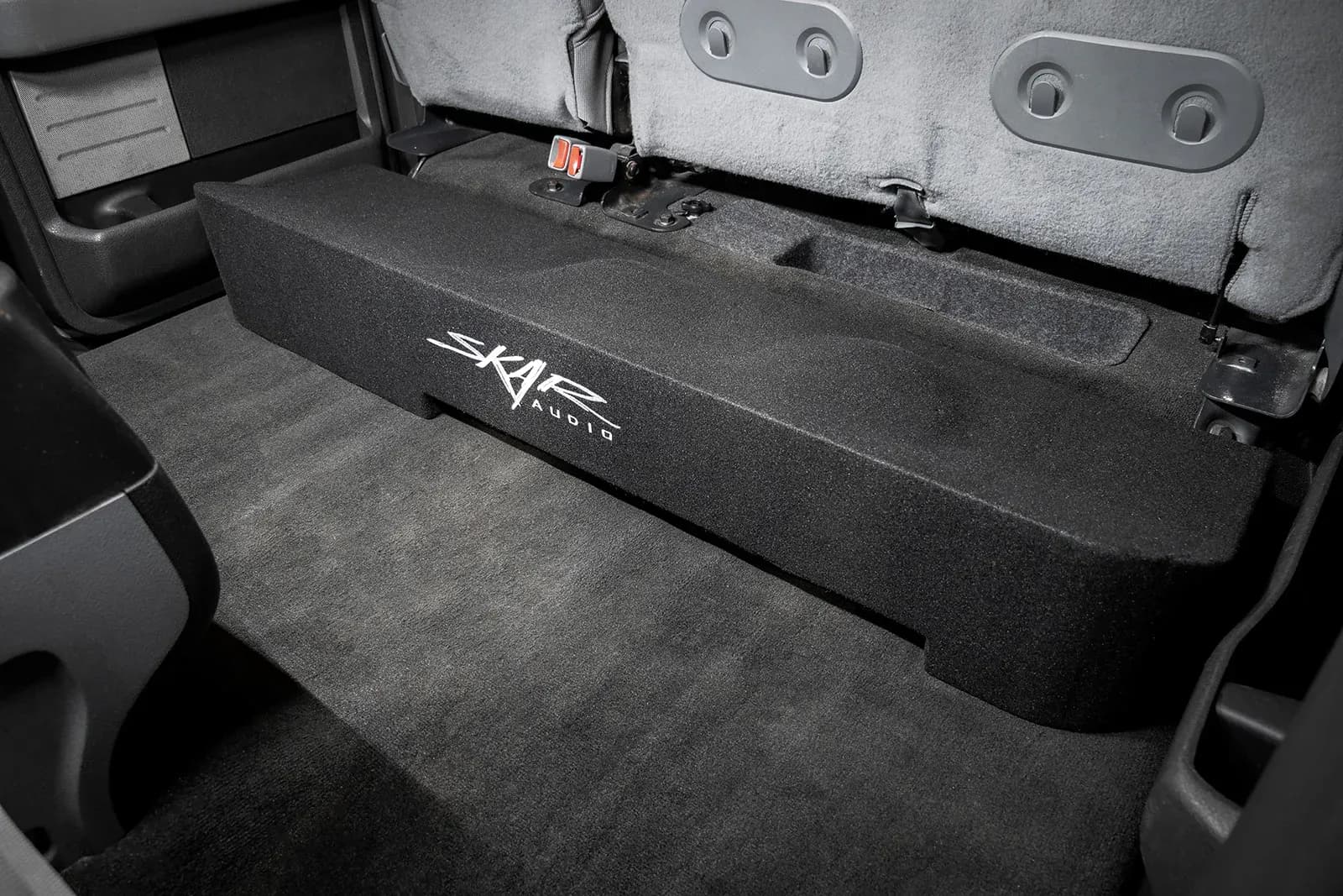 Skar Audio VS-2X12FORD-2009-2014-SUPERCREWCAB-V enclosure installation example — view 4