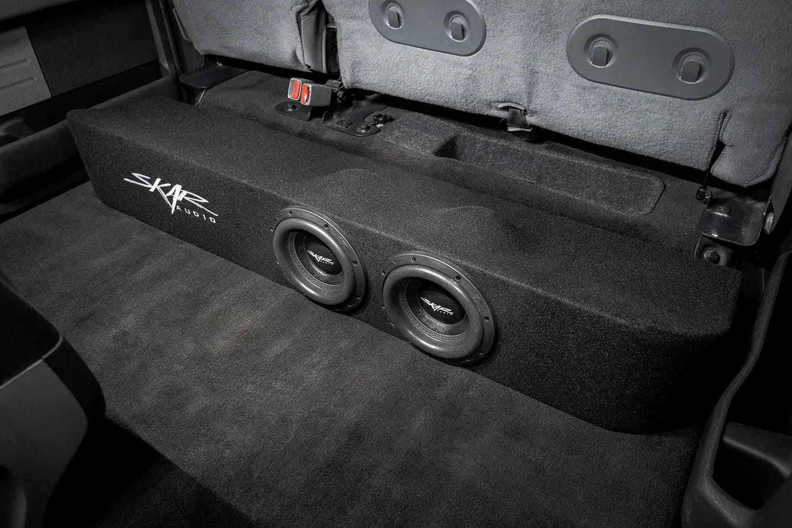 2009-2014 Ford F-150 Super Crew Cab Compatible Dual 8" Ported Subwoofer Enclosure #11