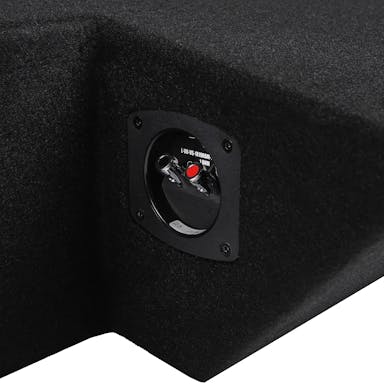 Featured Product Photo 5 for Single 10" 800W Max Power Loaded Subwoofer Enclosure Compatible with 2019-Up Ram 1500 (5th Gen) Crew Cab Trucks