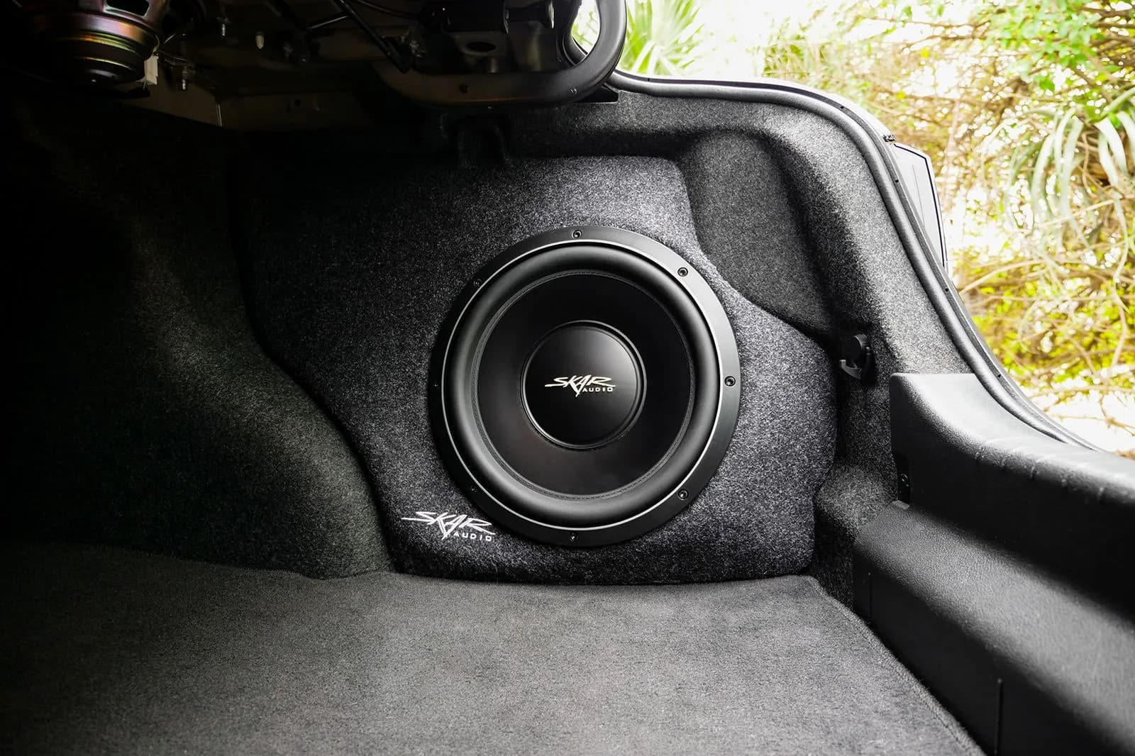 Skar Audio L-VS-1X12NISALT-2019-UP enclosure installation example — view 2