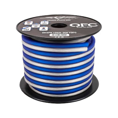 Featured Product Photo 2 for 10-Gauge Elite Series Max-Flex (OFC) Speaker Wire - Blue/White