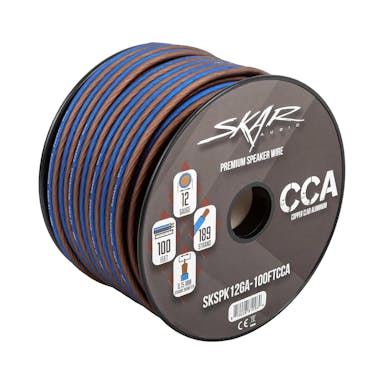 Featured Product Photo 1 for 12-Gauge Performance Series (CCA) Speaker Wire - Blue/Brown