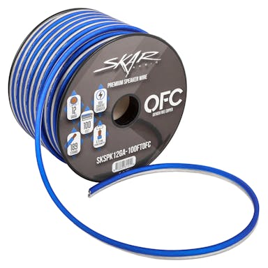 Featured Product Photo 5 for 12-Gauge Elite Series Max-Flex (OFC) Speaker Wire - Blue/White