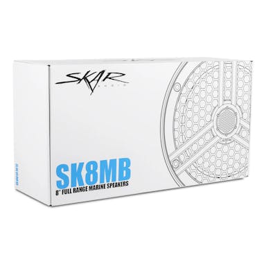 Featured Product Photo 7 for SK8MB | Marine 8" Full Range 2-Way 500 Watt Speakers - Black (Pair)