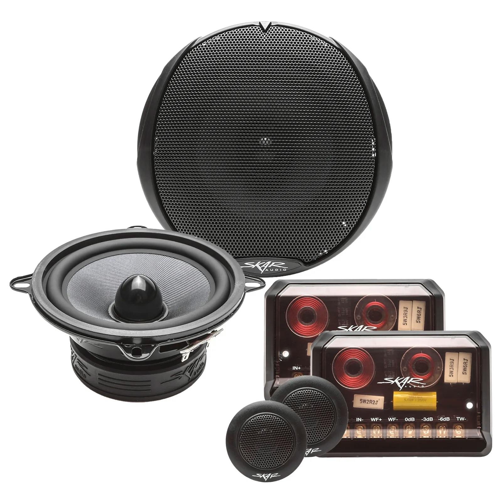 Featured Product Photo for TX525C | 5.25" 160 Watt 2-Way Elite Component Speaker System