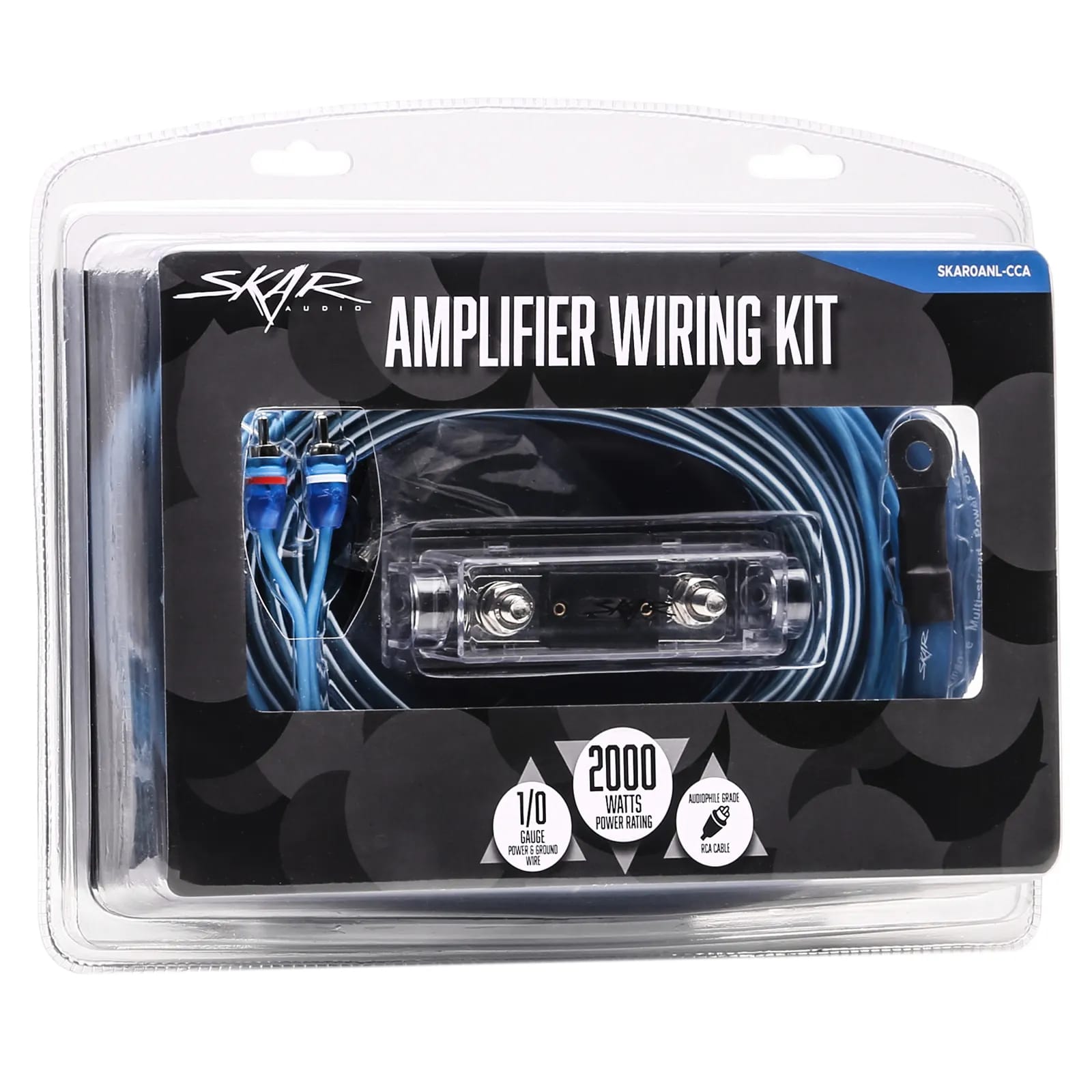 Skar Audio 4 Gauge OFC Big 3 Wiring Upgrade Kit - SKBIG3-4GA, Improves Electrical Performance