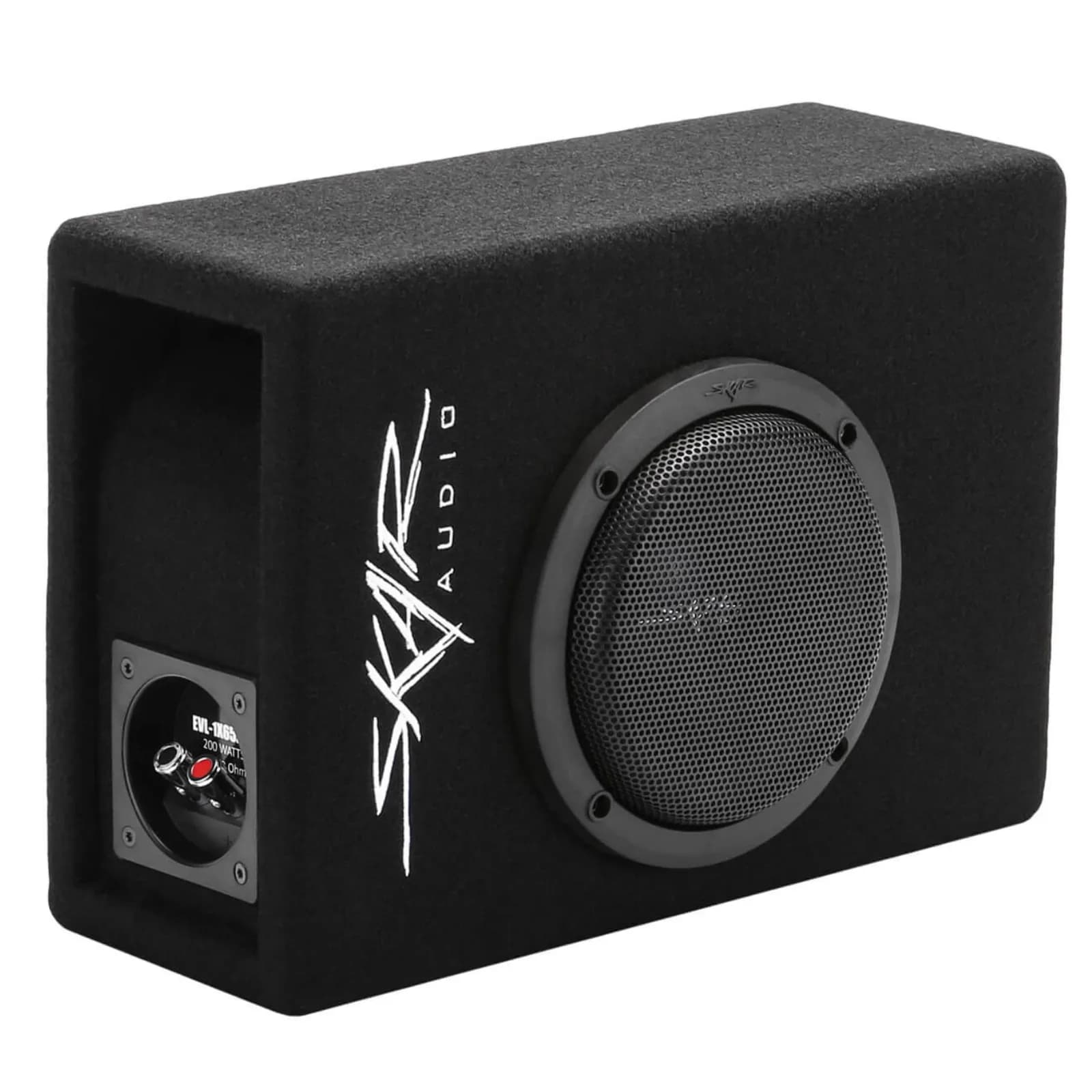 EVL 1X65D4 V LP Low Profile 6 5 400 Watt Vented Enclosed Subwoofer EVL 1X65D4 V LP Low Profile 6 5 400 Watt Vented Enclosed Subwoofer