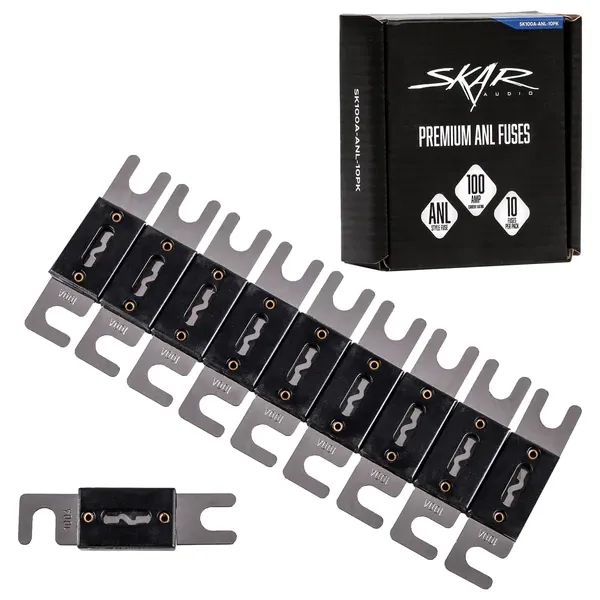 100 Amp ANL Style Fuses (10-Pack)
