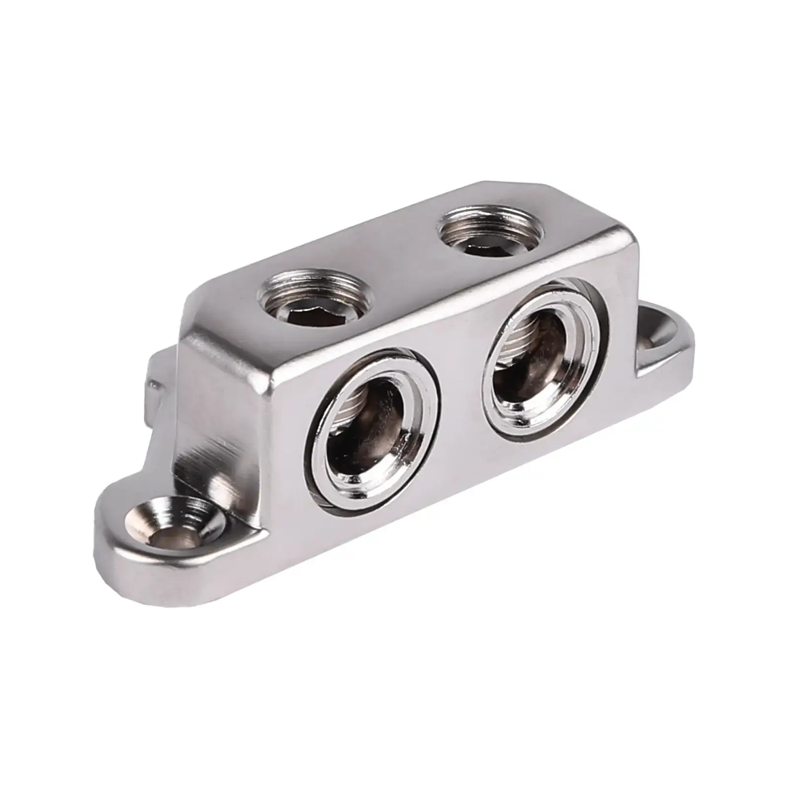 SK-GRND-BLK2 | Dual Input 1/0 or 4 Gauge Ground Termination Block