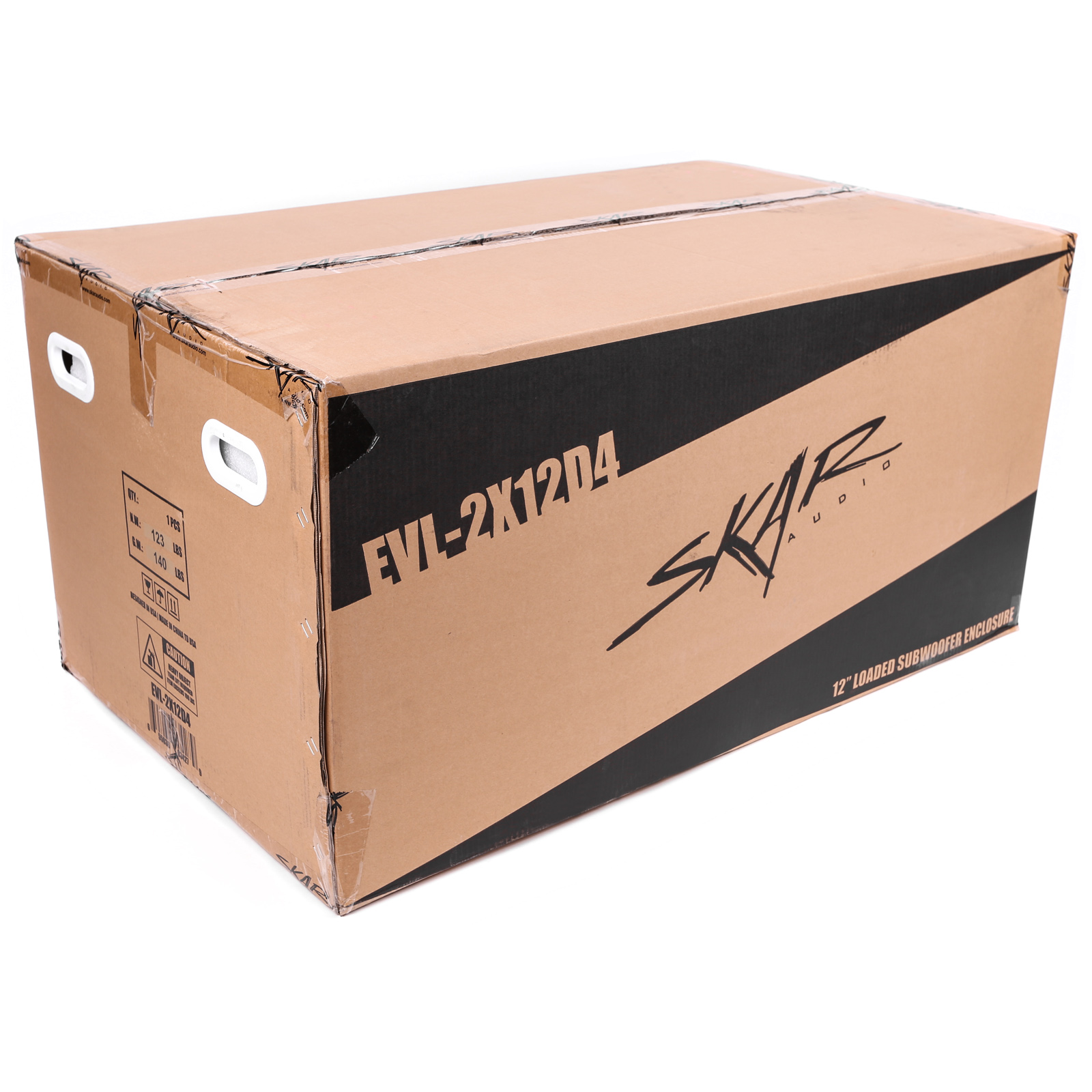 NEW SKAR AUDIO EVL-2X12D4 - DUAL 12