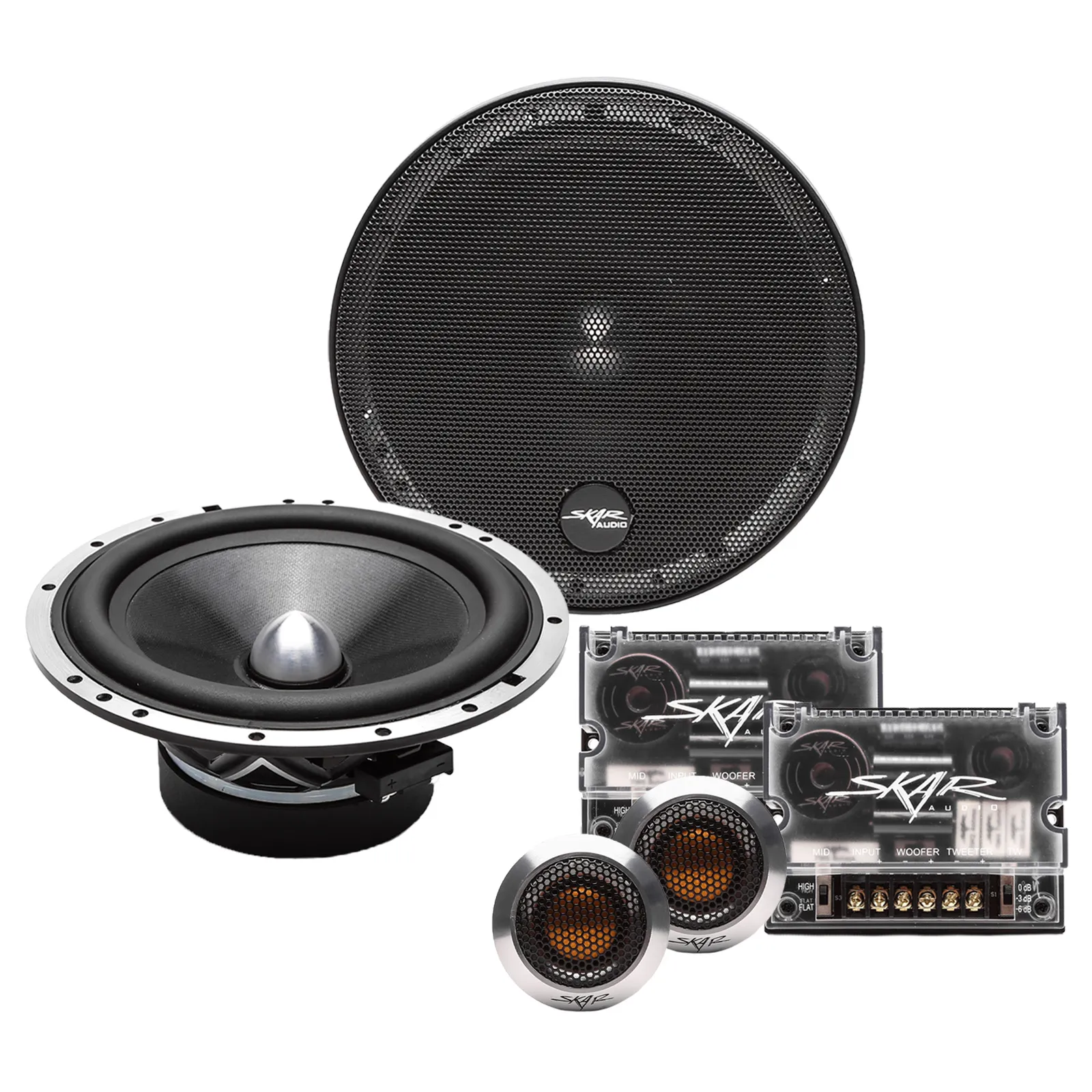 SPX-65C | 6.5" 400 Watt 2-Way Component Speaker System