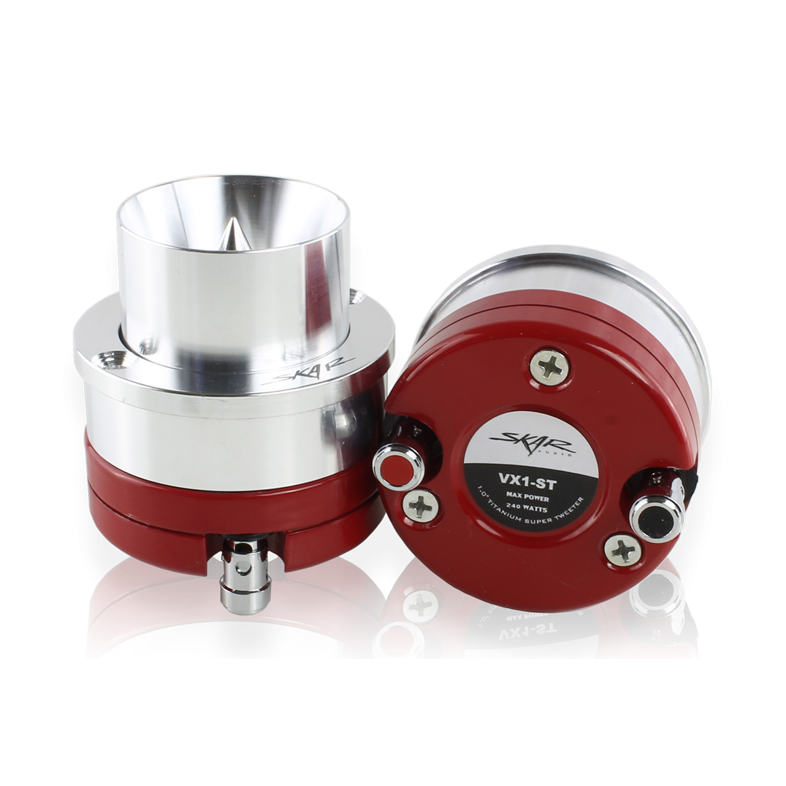 NEW SKAR AUDIO VX1-ST 480-WATT MAX POWER 1-INCH NEODYMIUM BULLET