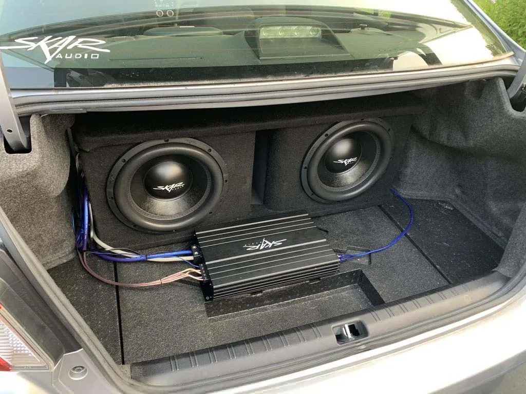 SK2X12V | Dual 12" Ported Fit Subwoofer Box - Skar Audio