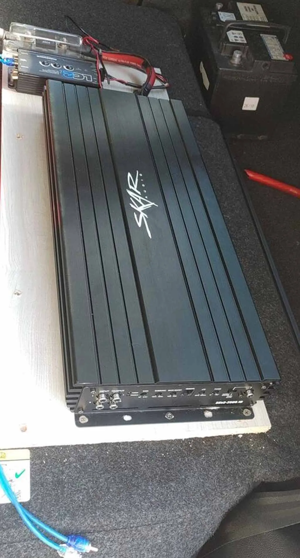 SKv2-2500.1D 2,500 Watt Class D Monoblock Car Amplifier Skar Audio